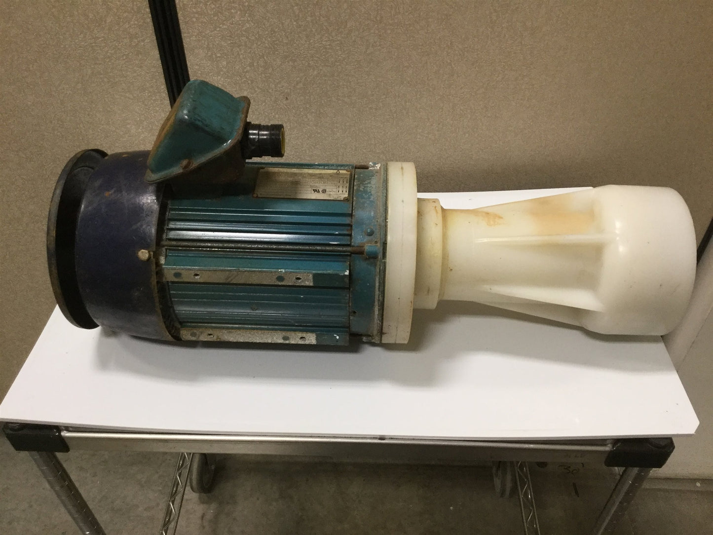 Used Penguin P-5CK Vertical Pump & Motor 208-230/460V, 172GPM, 5HP, 122' Head