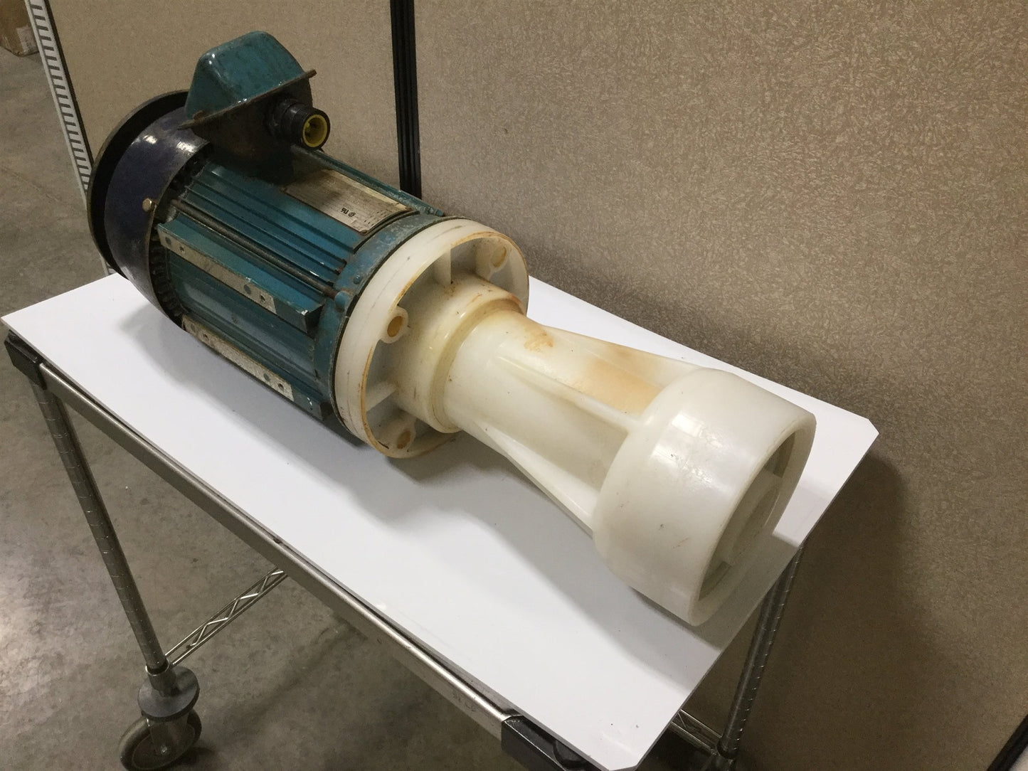 Used Penguin P-5CK Vertical Pump & Motor 208-230/460V, 172GPM, 5HP, 122' Head