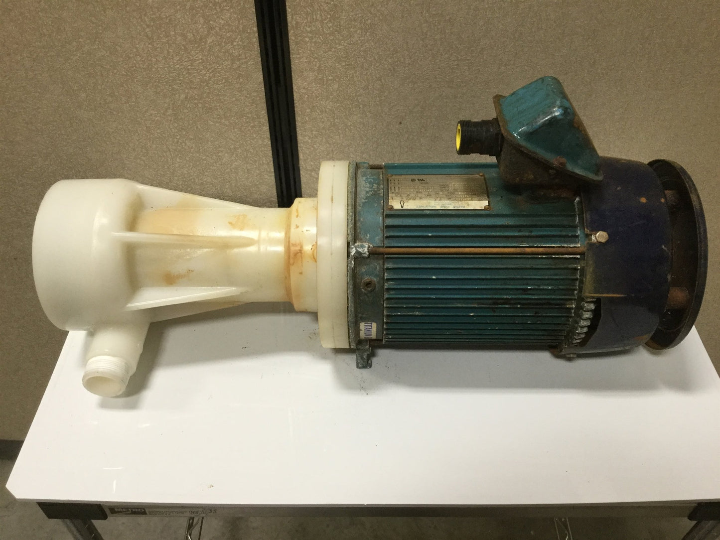 Used Penguin P-5CK Vertical Pump & Motor 208-230/460V, 172GPM, 5HP, 122' Head