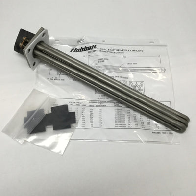 New – Open box Hubbell 60-38683SSN Electric Heater Immersion Heating Element 13" 10.6kW @ 480V