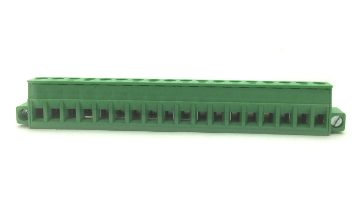 New – Open box Lot of 4 Pluggable Terminal Block Connectors, RA,18 Position, 5.08mm Pitch