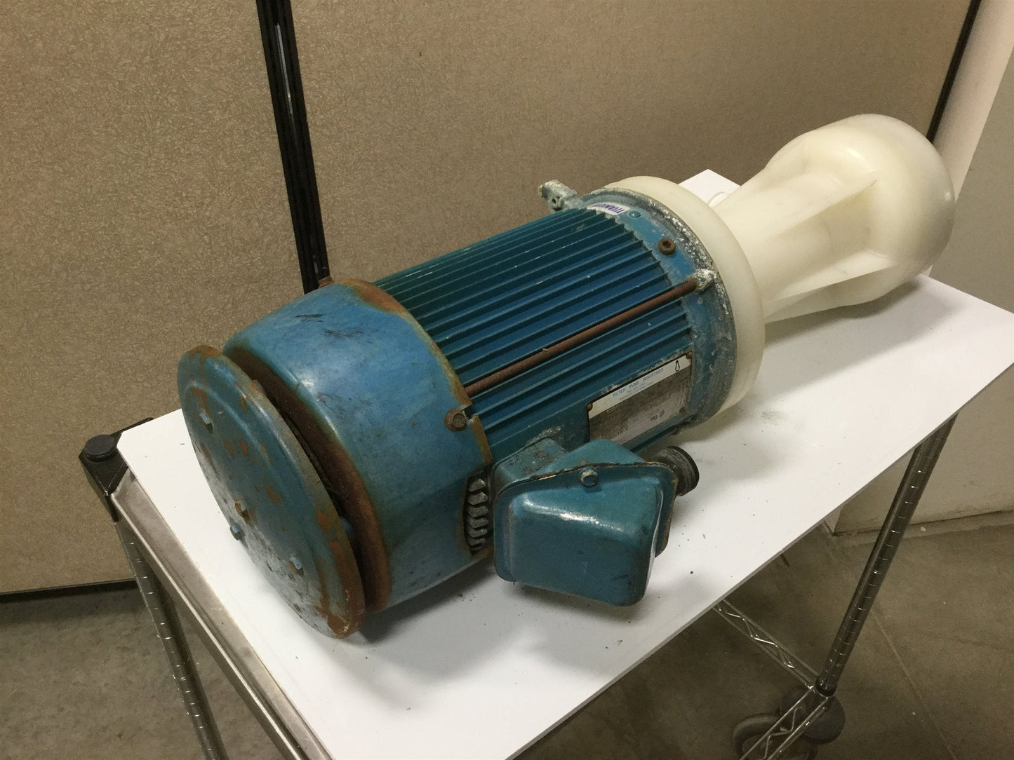 Used Penguin P-5CK Vertical Pump & 5HP Motor, 208-230/460V 122' Head 172GPM