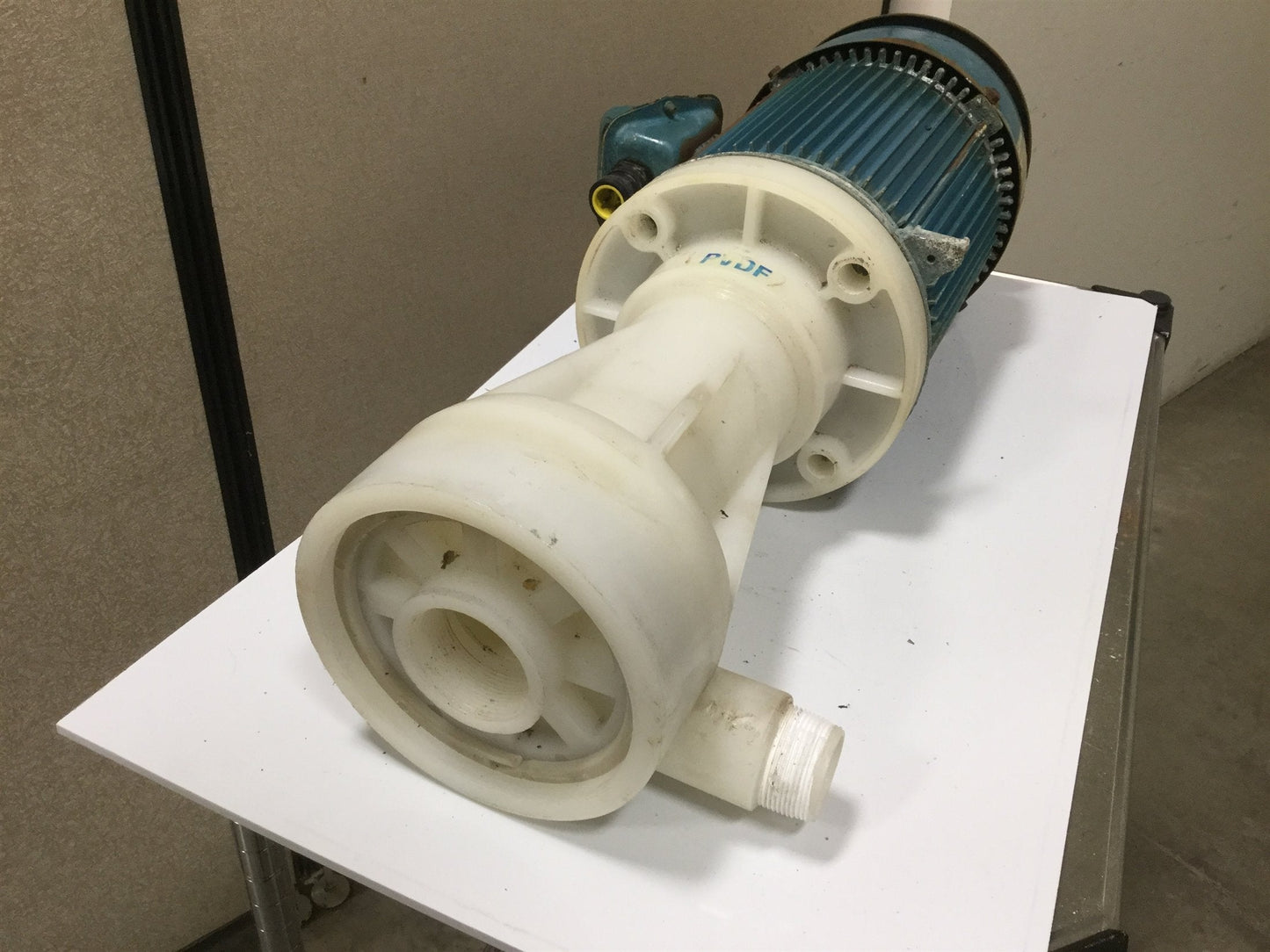 Used Penguin P-5CK Vertical Pump & 5HP Motor, 208-230/460V 122' Head 172GPM