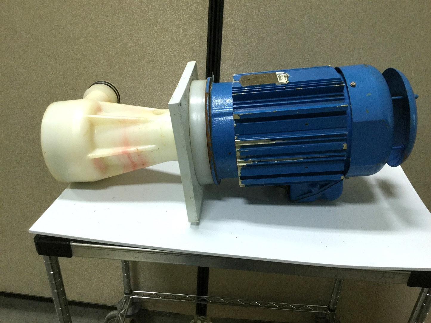 Used Penguin P-5CK Vertical Pump & 5HP Motor, 122' Head, 208-230/460V 172GPM