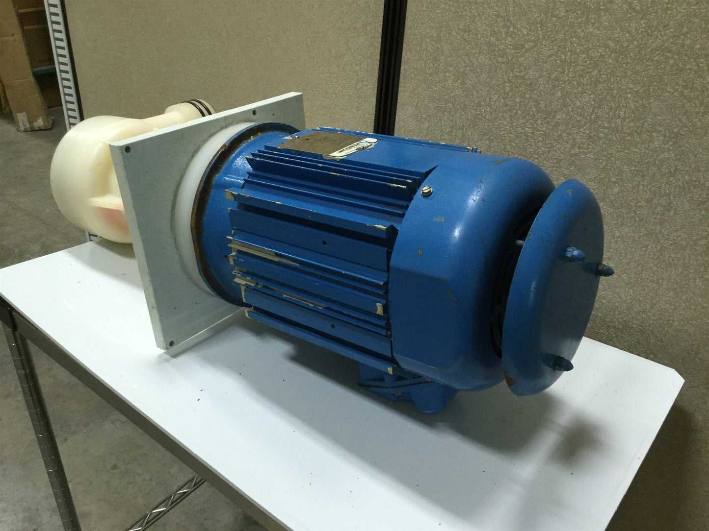 Used Penguin P-5CK Vertical Pump & 5HP Motor, 122' Head, 208-230/460V 172GPM