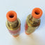 Used Lot of 2 Dynamco IFC32 Pneumatic In-Line Brass Flow Control Orifice .0126" .32mm