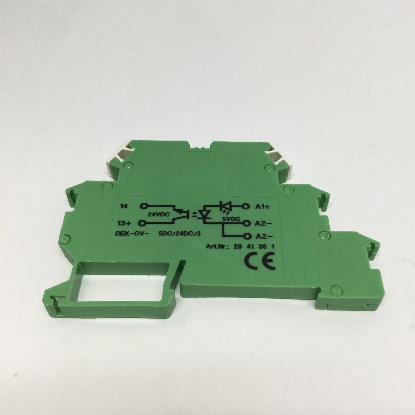 Used Phoenix 2941361 Solid State Relay Terminal Block SPST-NO, 5VDC In, 3-30VDC Out