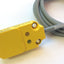 Used Turck BC10-Q14-AN4X2 Capacitive Sensor 10-65VDC, Range 10mm, 3-Wire, NPN-NO