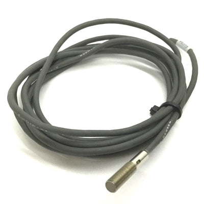 Used Omron E2E-X1B1 Inductive Proximity Sensor Switch, Range: 1mm, Voltage: 12-24VDC