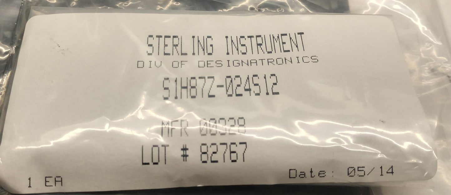 New SDP/SI S1H87Z-024S12 Pinion Shaft, 24D.P. 12 Teeth, 303 Stainless Steel Gear