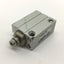 Used Lot of 2 SMC CUJB8-15D Mini Free Mount Cylinder, Stroke: 15mm, Bore: 8mm