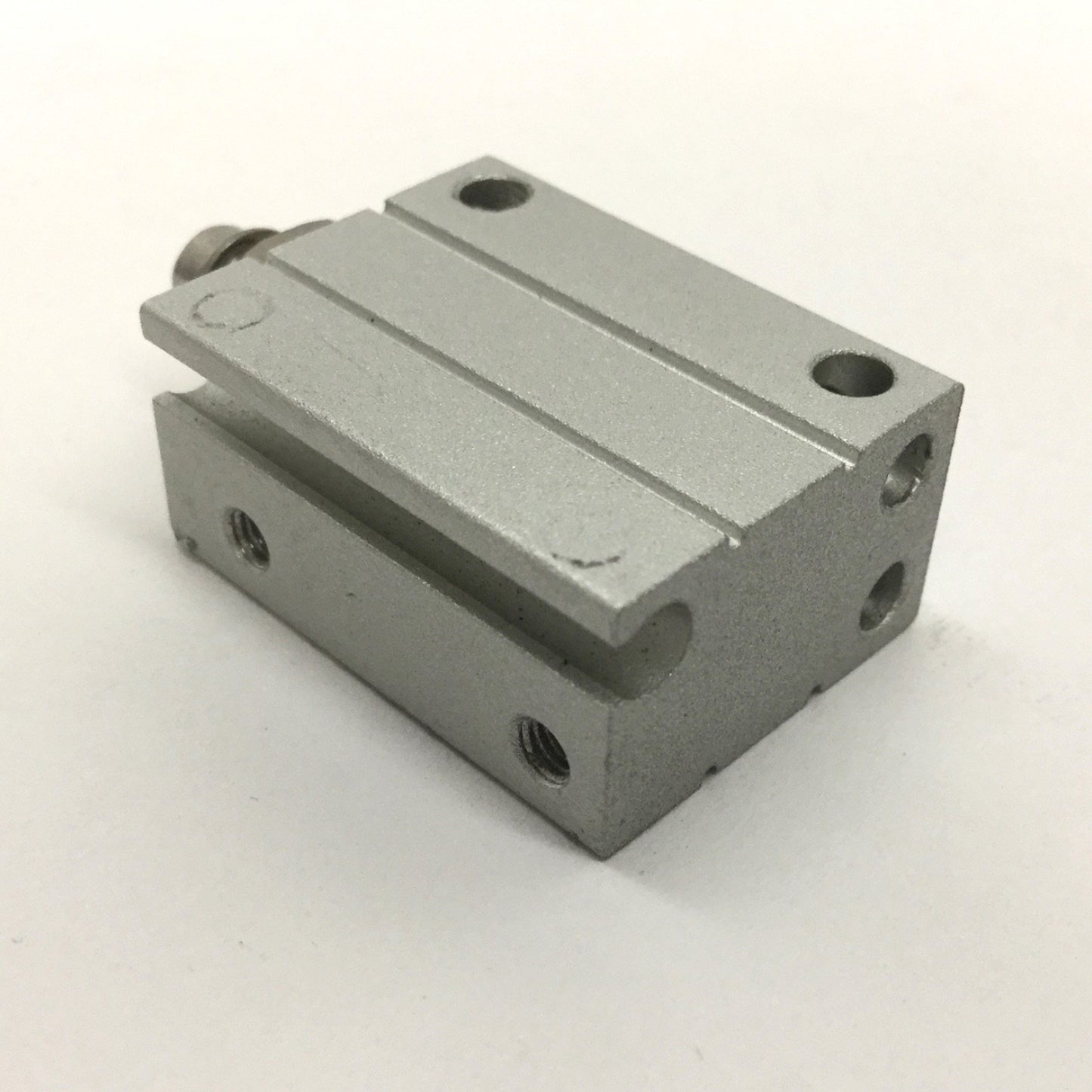 Used Lot of 2 SMC CUJB8-15D Mini Free Mount Cylinder, Stroke: 15mm, Bore: 8mm