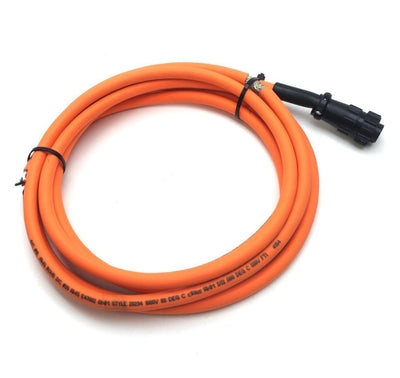 Used Flex Cable FC-CPBM6DF-16AA0M003 Power/Brake Cable 9-Pin Round to Flying Lead 8Ft