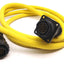Used Flex-Cable NFS514-3M6M-1C5-E007 Cable, 16 Pin Male to 16 Pin Female, Length 2m