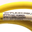 Used Flex-Cable NFS514-3M6M-1C5-E007 Cable, 16 Pin Male to 16 Pin Female, Length 2m