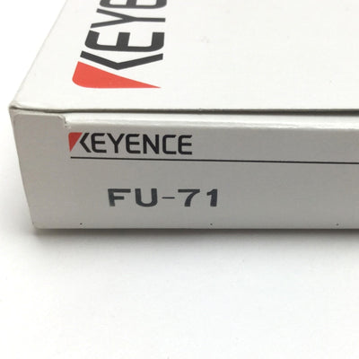 New Keyence FU-71 Transmissive Fiber Unit, Length: 2m per Fiber, Barrel: M4 and M6