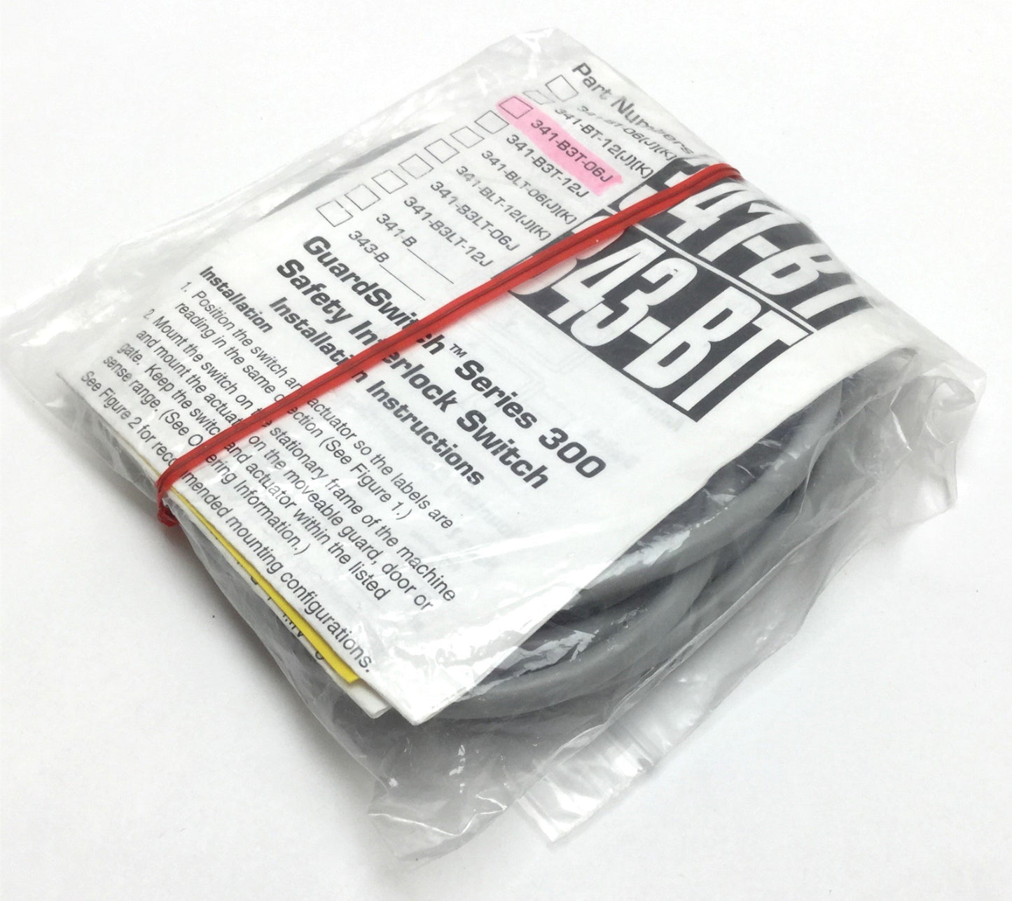 New Sentrol 341-B3T-06J GuardSwitch Safety Interlock Switch, TPST, 2x N/O 1x N/C