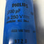 Used Philips 2222 155 13222 Aluminum Electrolytic Capacitor 2200µF 250VDC, 50 x 105mm