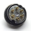 Used Lot of 2 SMC DM-04N Circular Male Multi-Connectors, Connecting Tubes: 6, OD: 4mm