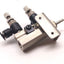 Used SMC NCDJPB6-037D-B Pin Cylinder, Double Action, Stroke: 3/8", Bore: 1/4"