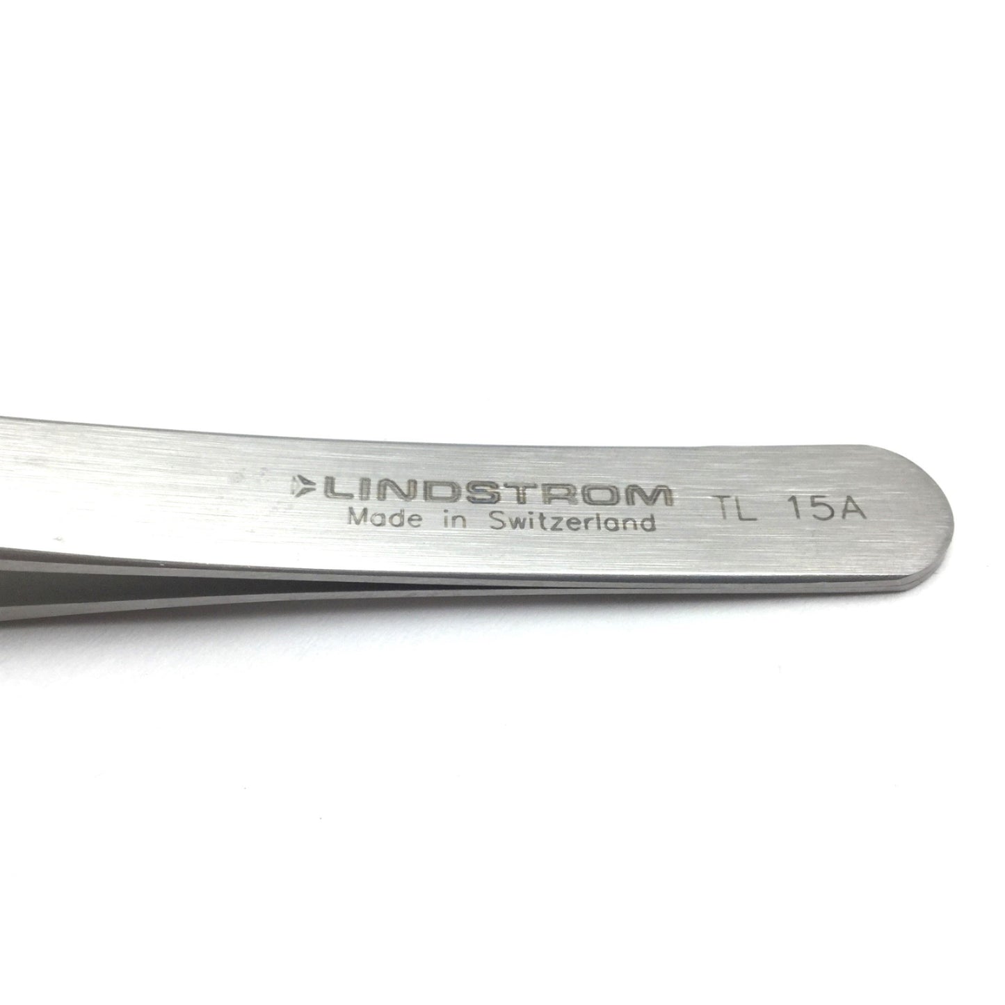 Used Lindstrom TL 15A High Precision Tweezers ESD-Safe 12mm Tapered Cutting Tip, 4.5"