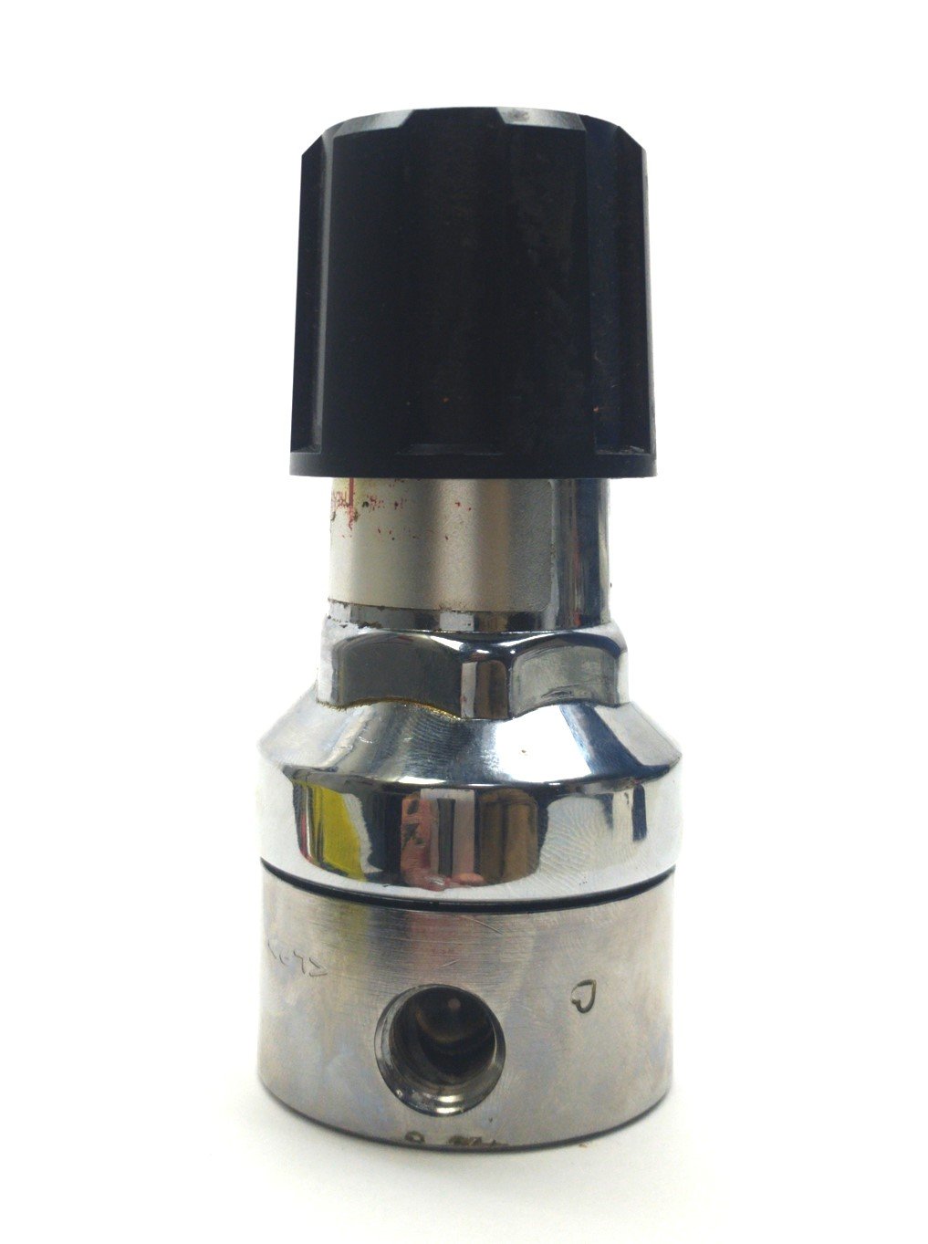 Used Concoa 3044001-84-000 304 Series Gas Regulator Valve, 0-250PSI, 1/4"NPT, 316L SS