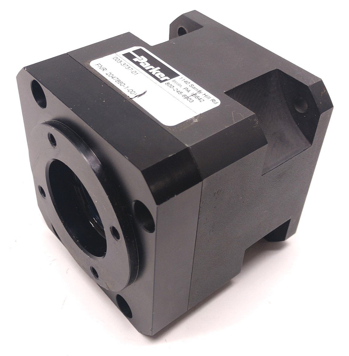 Used Parker Gearhead, Shaft Diameter: 14mm, NEMA 34, *For Parts*