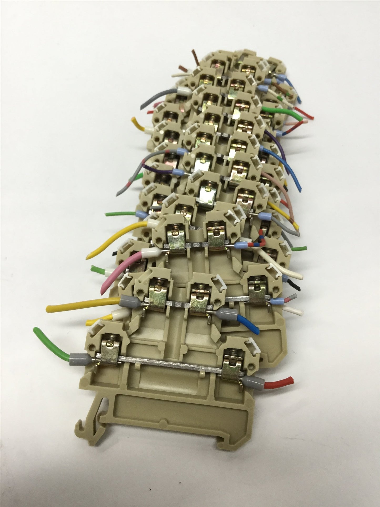 Used Lot of 12 Weidmuller DK4 Two-Tier Terminal Blocks 500V 32A, 26-12 AWG DIN Rail