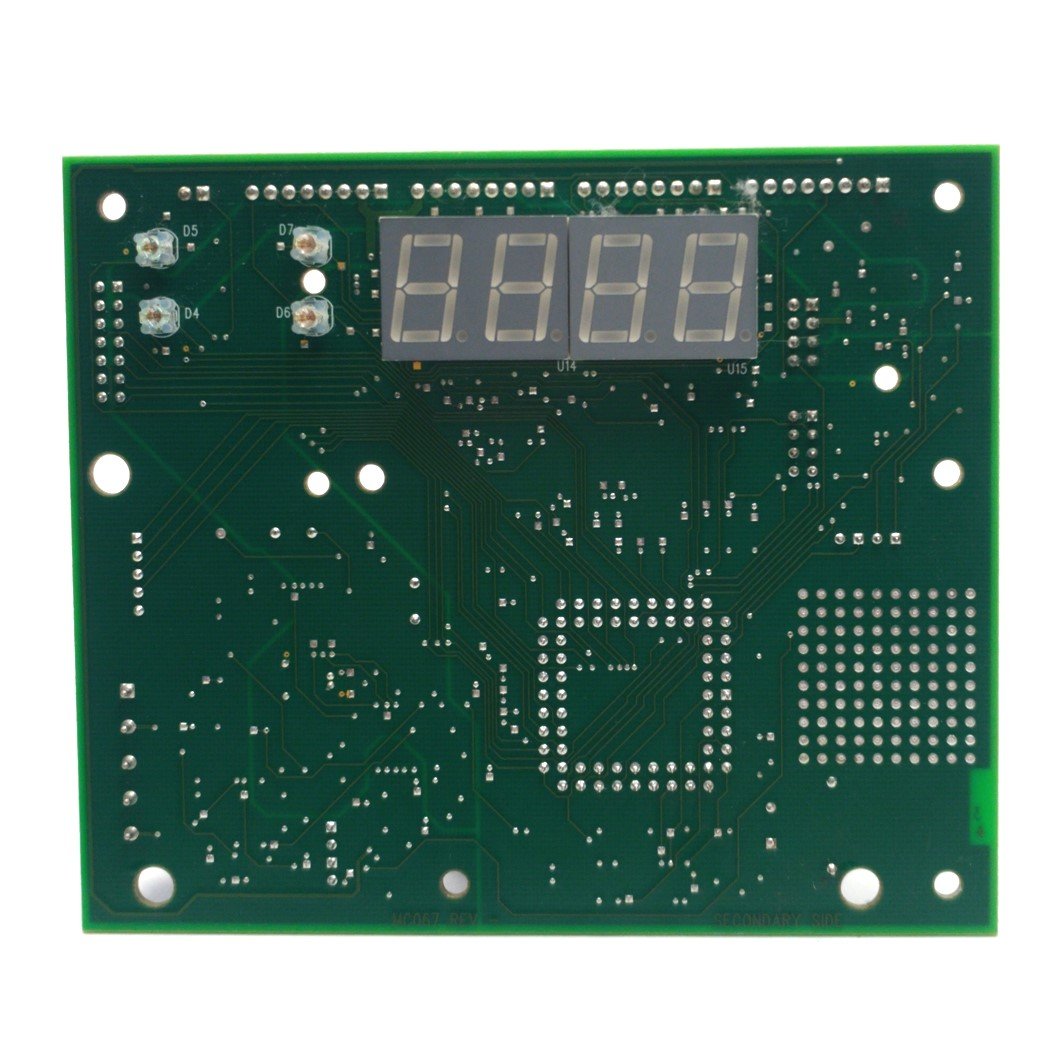 Used TE-097838.1A-RH Rev.A LCD Display Board, 14-Pin, 4x 8-Pin, 2-Pin Headers