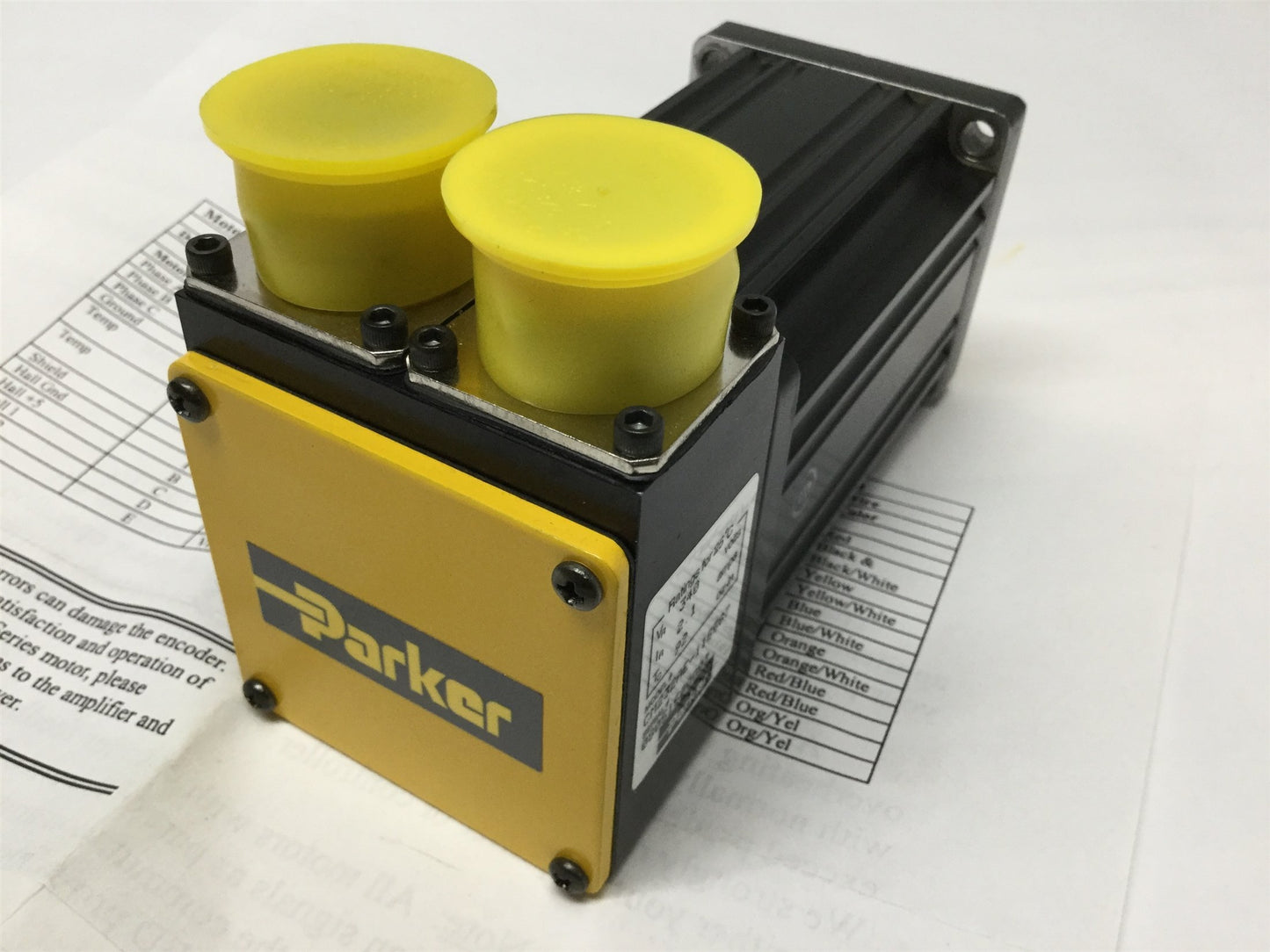 New Other Parker Compumotor CM232AE Brushless DC Servo Motor NEMA 23, 340VDC, 92oz-in