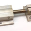 Used Thomson SPB 6 Super Pillow Block on 3/8" x 22" Rod 19-3/4" Travel, Silver Mounts
