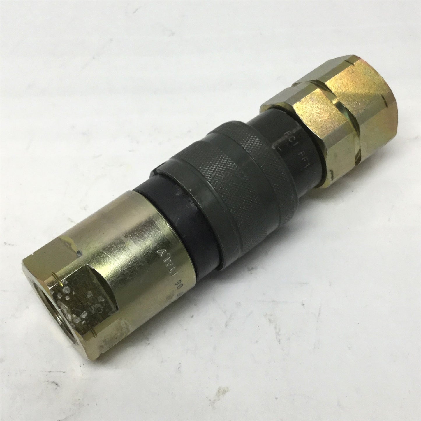 Used PCI FF12-N34M & N34F 3/4" Hydraulic Quick Coupling Plug 3/4" NPT, 5000psi, 37GPM