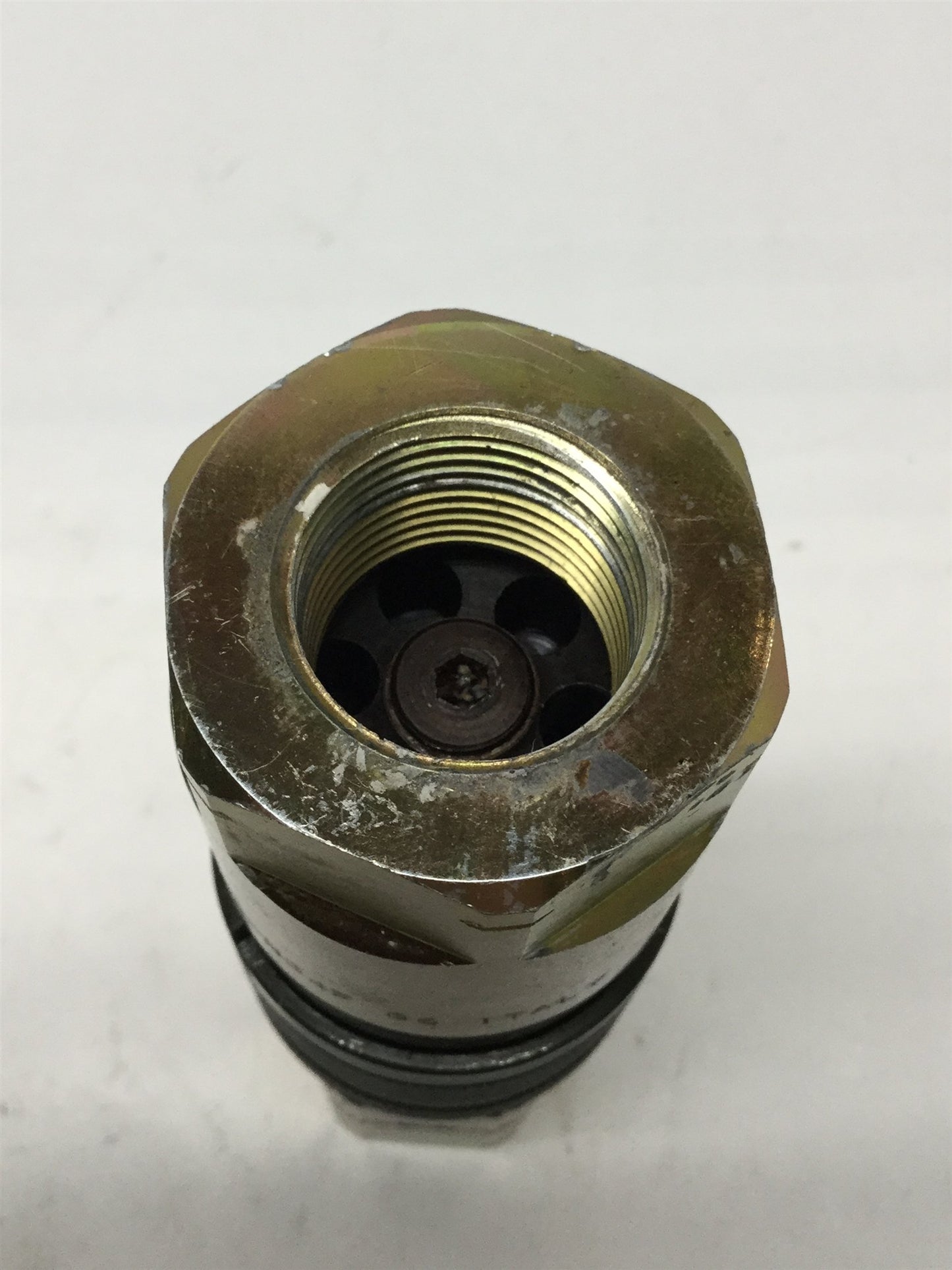 Used PCI FF12-N34M & N34F 3/4" Hydraulic Quick Coupling Plug 3/4" NPT, 5000psi, 37GPM