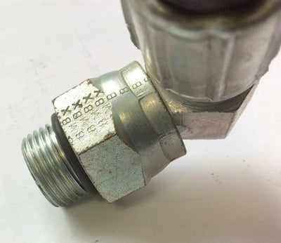 New – Open box Gates 6M3K Hydraulic Hose 3/8" 3000PSI 42", 1/2" M ORB to 3/8" MJIC O-ring Boss