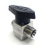Used Parker 8Z-PR6-VT-SS Rotary Plug Valve, 1/4 Turn, 1/2" A-LOK, 3000PSI, SS