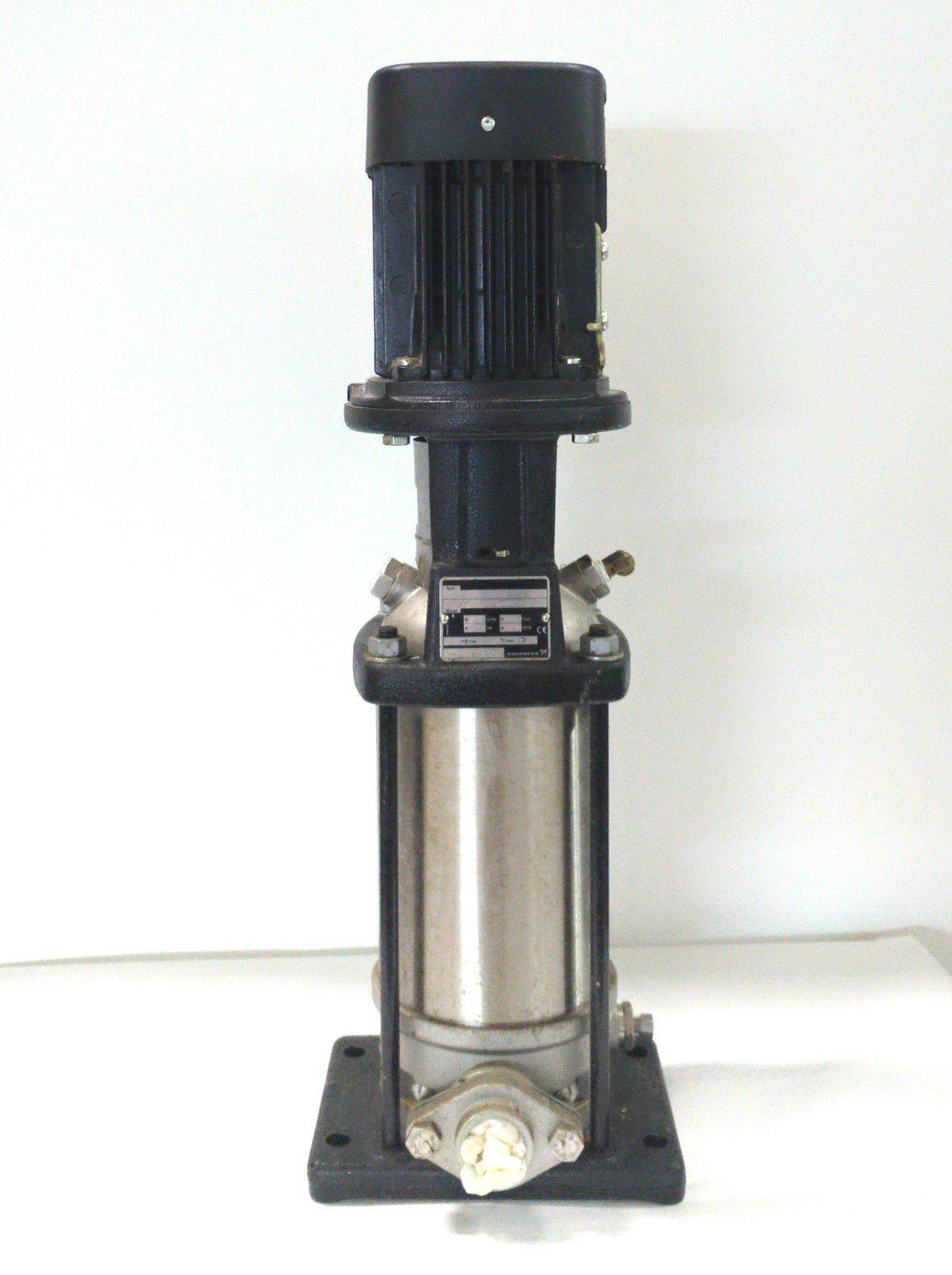 Used Grundfos CRIE 1S-12 Centrifugal Pump 4GPM 1"NPT w/ ML71BA Motor 3/4HP 220/440VAC