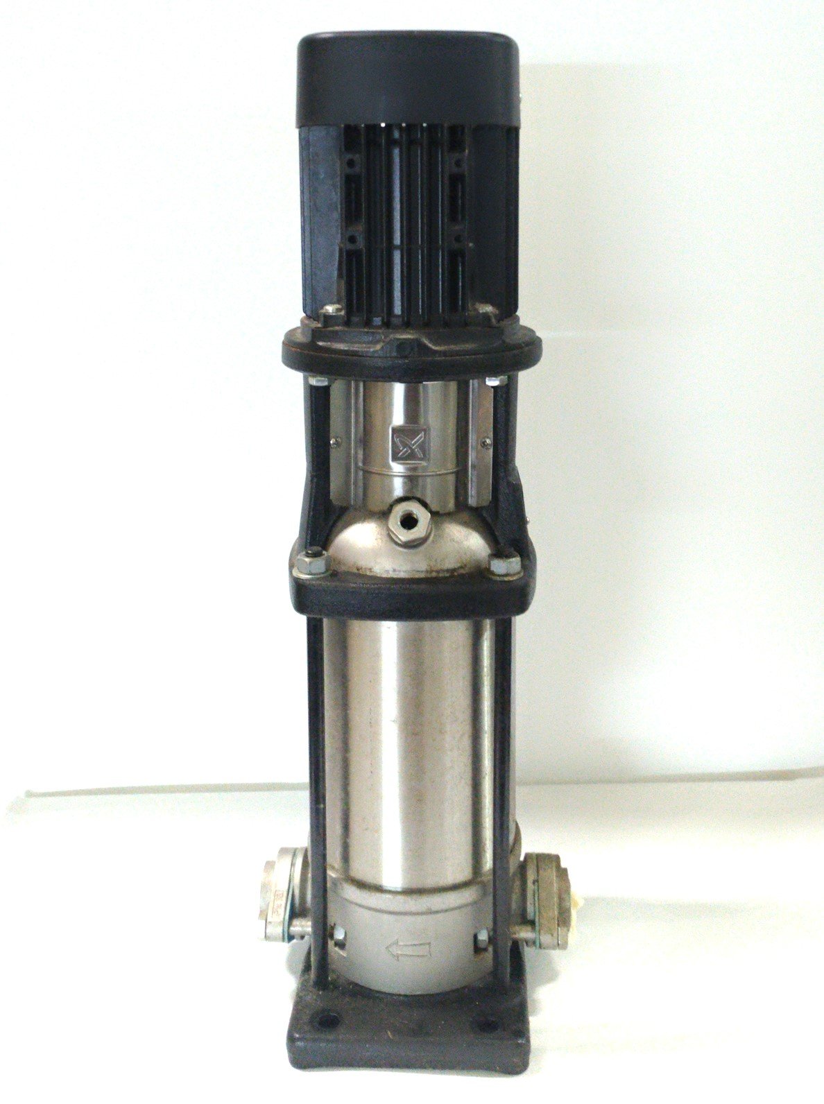 Used Grundfos CRIE 1S-12 Centrifugal Pump 4GPM 1"NPT w/ ML71BA Motor 3/4HP 220/440VAC