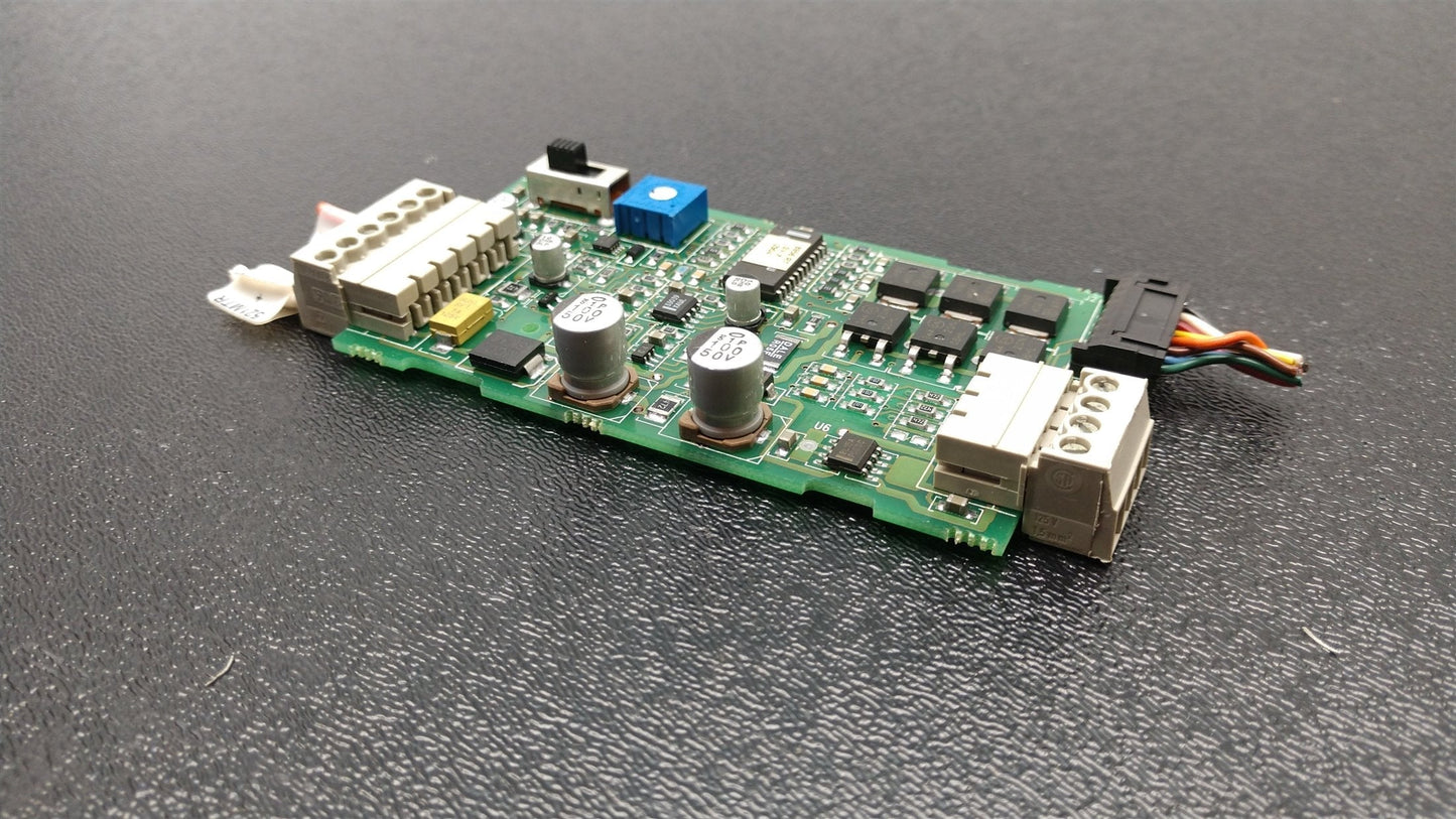 Used Interroll 799-1000-565 PC Board, Dimensions: 2" x 3-3/4" x 1/4"