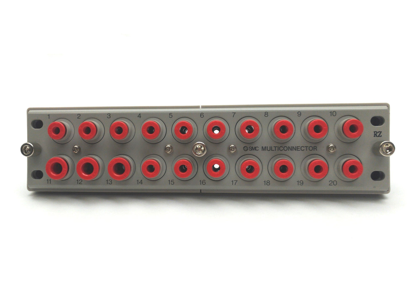 Used SMC KDM20 One-Touch Rectangular Multi-Connector 14x 5/32" 3x 1/4" 3x 5/32 1/4"