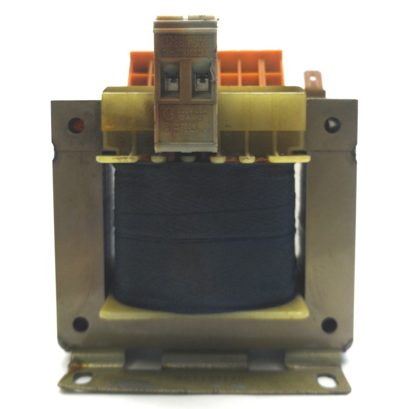 Used Block STU 63/24 Transformer, 1 Phase, 50/60Hz, Pri: 210-540VAC Sec: 24VAC 63VA