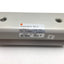 Used SMC NCDQ2WB12-35-D Double Rod Cylinder, Bore: 12mm, Stroke: 35mm, M5x0.8 10-32