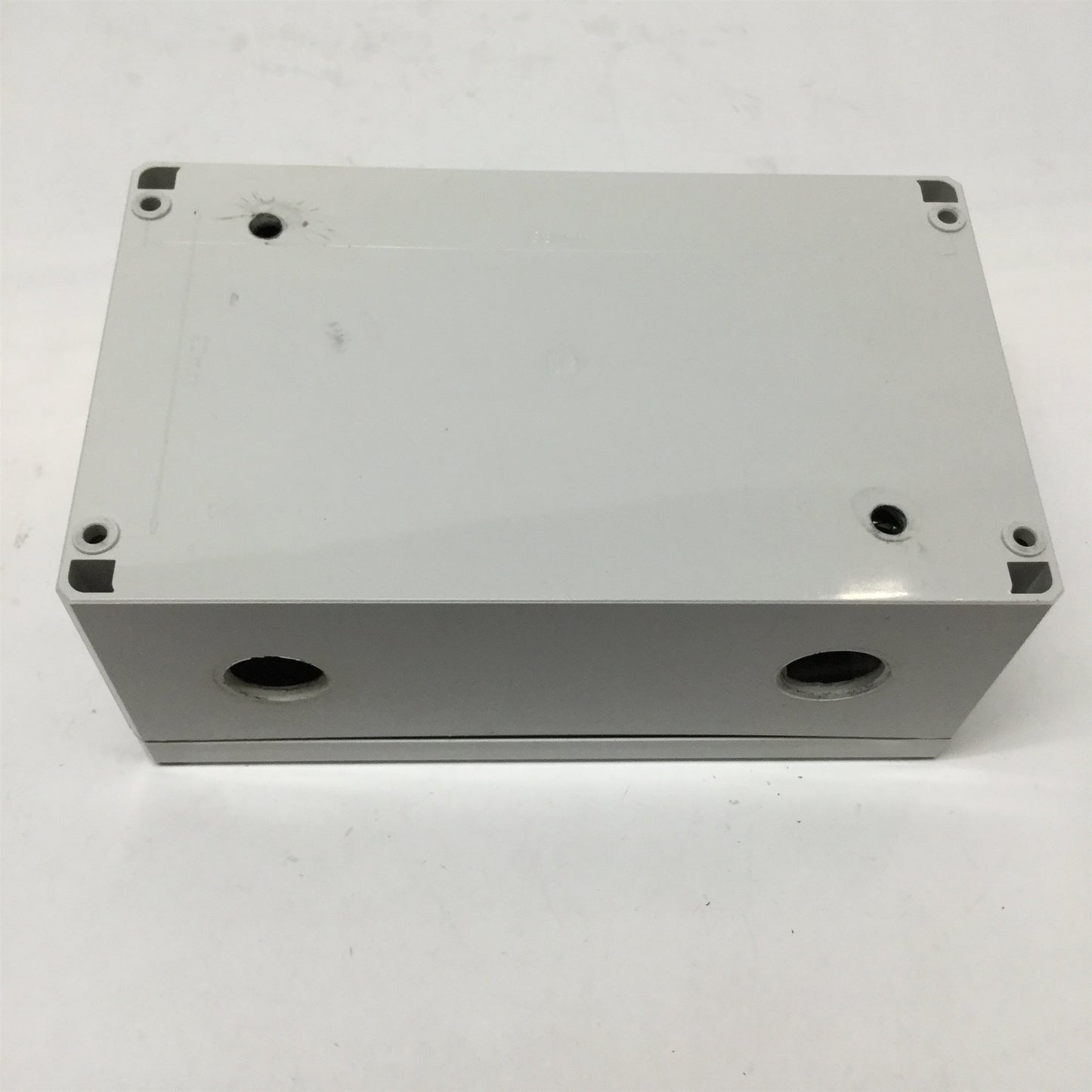 Used Hoffman Q20129PCD Plastic Pushbutton Enclosure Box 200 x 120 x 85mm *Holes