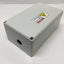 Used Hoffman Q20129PCD Plastic Pushbutton Enclosure Box 200 x 120 x 85mm *Holes