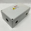 Used Hoffman Q20129PCD Plastic Pushbutton Enclosure Box 200 x 120 x 85mm *Holes