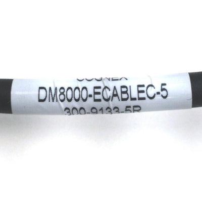 Used Cognex DM8000-ECABLEC-5 DataMan Barcode Scanner Cable, Ethernet RJ45, 5M Long