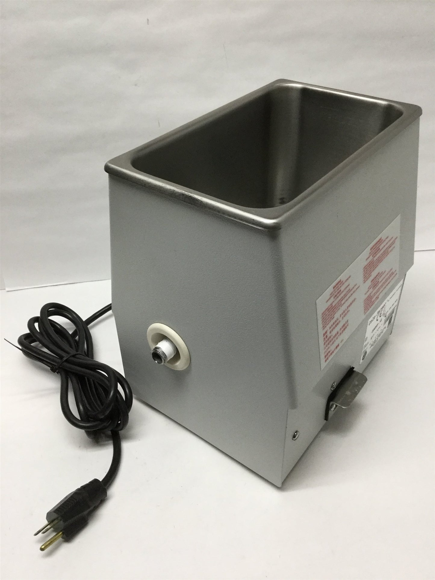 Used Cole Parmer 08895-18 Ultrasonic Cleaner, Stainless Steel, 1 Gal, 60 Min, 220VAC