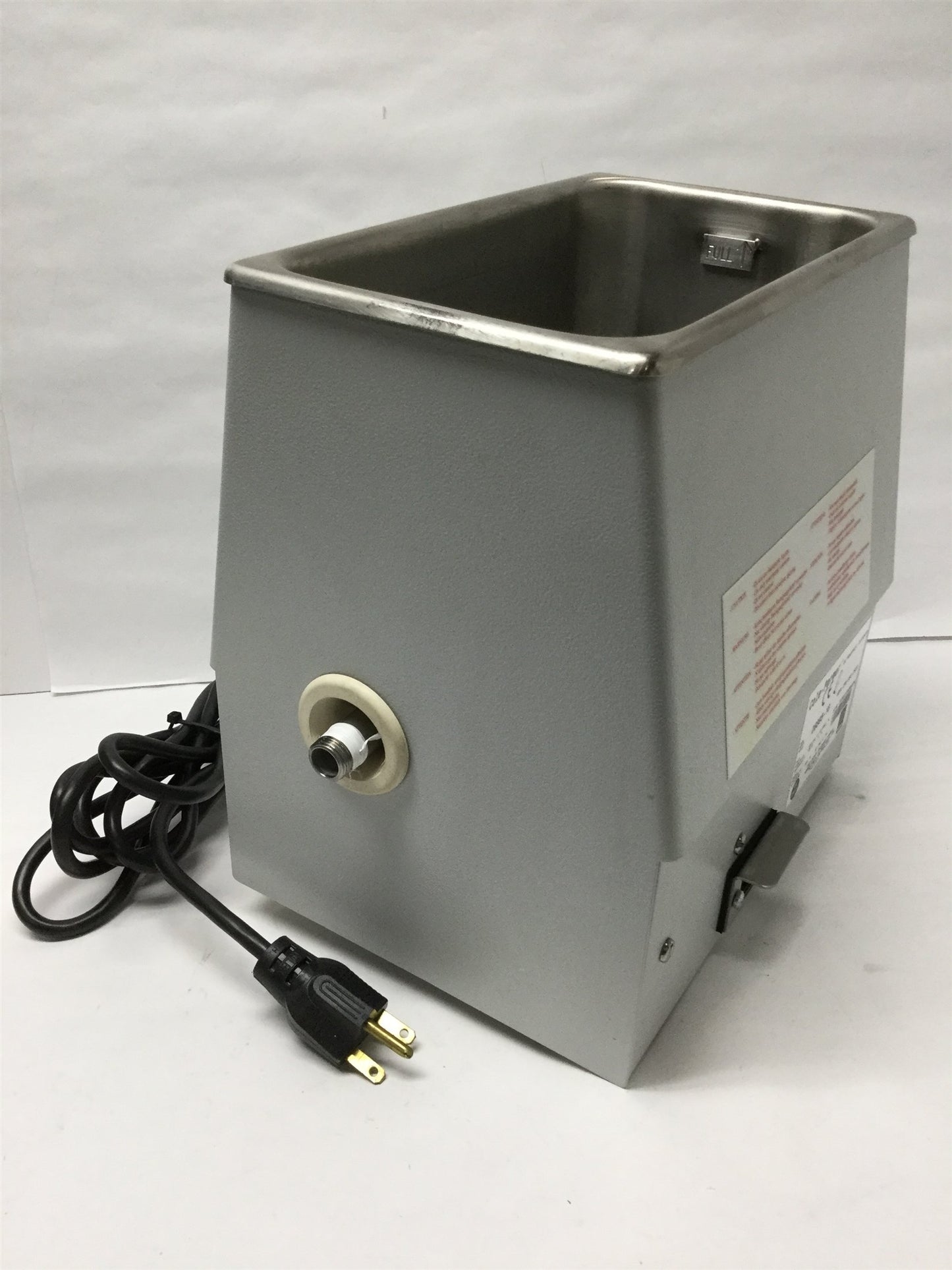 Used Cole Parmer 08895-18 Ultrasonic Cleaner, Stainless Steel, 1 Gal, 60 Min, 220VAC