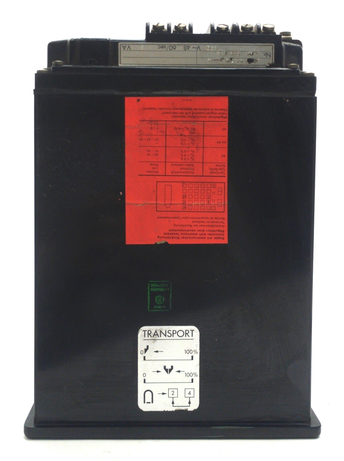 Goab Function Reifenhäuser GOAB 44 X4kSn-42 Temp Controller, 75-750?, 220VAC 50/60Hz ...