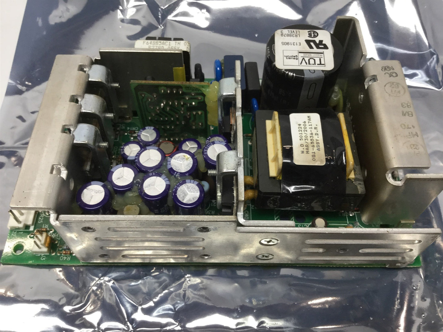 Used Bel MAP140-3000P Power Supply, Triple Output, 100-240VAC In, +5.1/+12/-12VDC Out
