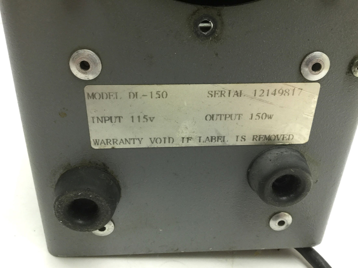 Used Fryer Company DL-150 Dyna-Lite Fiber Optic Light Source 115VAC EKE Loose Dial
